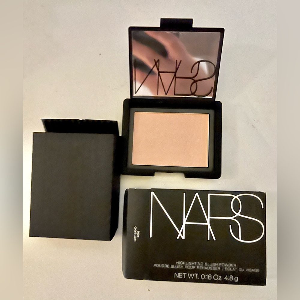NARS Powder Blush Hot Sand 4066 Bronzer peachy-gold  Full Size 0.16 oz 4.8g  NIB